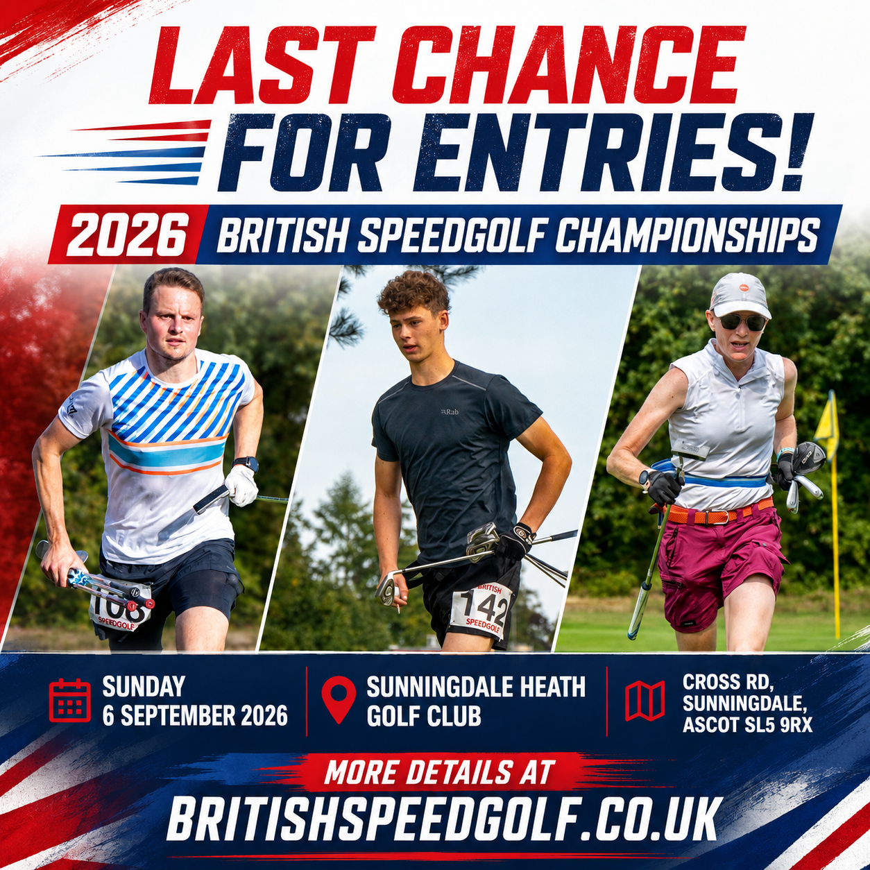 Last chance for entries